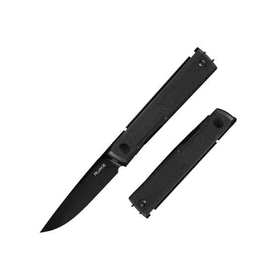 Ніж складаний кишеньковий Ruike D712-B, (7.7 см) 8Cr13MoV / G10 чорний Київ
