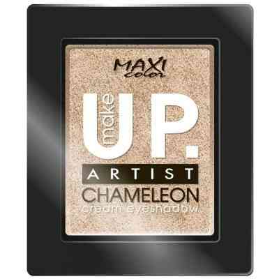 Тіні для повік Maxi Color Make Up Artist Chameleon Cream Eyeshadow 02 - Мідне сяйво (4823097122471) Вінниця
