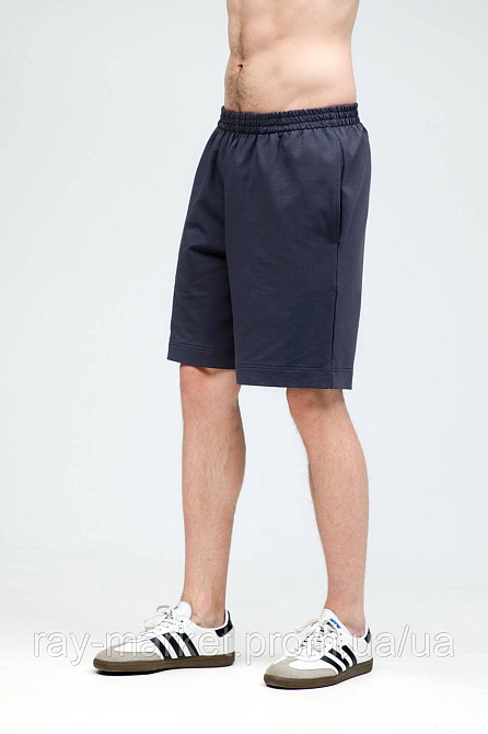 Шорти базові RAY BASIC темно-сірі чоловічі (U0701M-Dark Grey) S Київ - фото 3