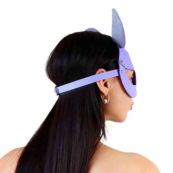 Шкіряна маска мишки Art of Sex - Mouse Mask, колір Лавандовий Sex Aura Київ
