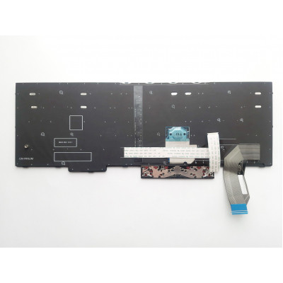 Клавіатура ноутбука Lenovo ThinkPad E580/L580/T590 черна з ТП підсв UA (A46213) Вінниця - фото 2
