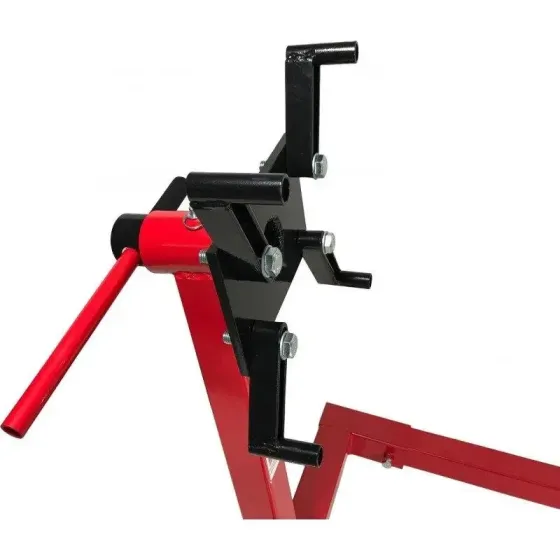 Візок для монтажу важких двигунів VERKE 680 кг технічний стенд для двигунів підкатний для обслуговування моторів Львів