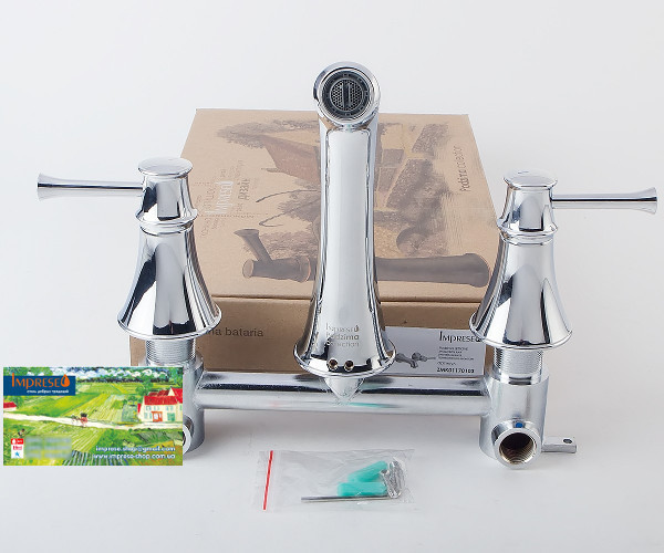 Змішувач для раковини настінний Imprese Podzima Zrala ZMK01170103 Київ - фото 2