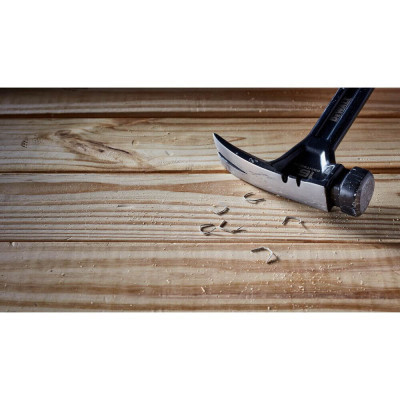 Молоток DeWALT RIP-CLAW, цельнометаллический, 454 г, с прямым гвоздодером (DWHT51003-0) Винница - изображение 6