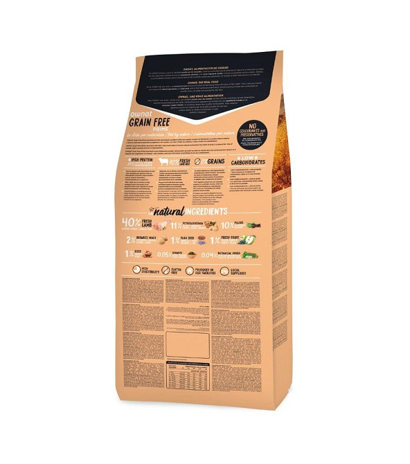 Сухий корм для цуценят Овнат Ownat Grain Free з ягням, 3 кг Вінниця - фото 2