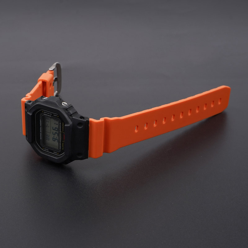 Ремінець для Casio G-Shock DW-6900 Orange BK SBR Київ - фото 3