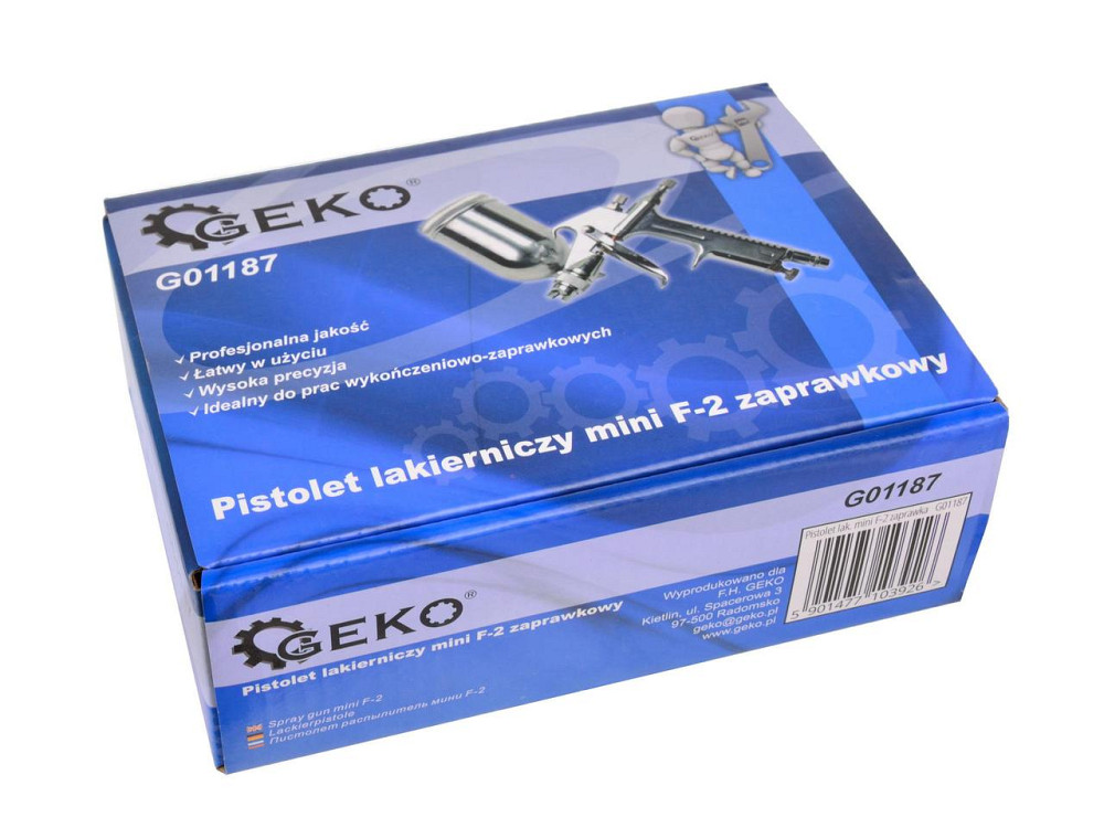 Міні Пульверизатор F-2, HVLP, 0,5 мм, бачок 200 мл алюмінієвий Киев - изображение 7