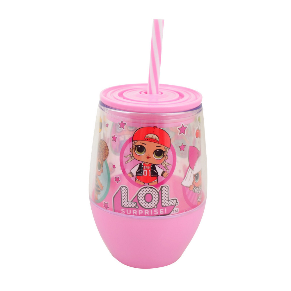 Тамблер 300 мл "Yes""LOL Sweety" з трубочкою, 707038, шт Київ - фото 1
