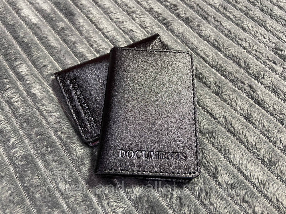 Шкіряна обкладинка для ID паспорта і авто документів з натуральної шкіри ST Leather Київ - фото 2