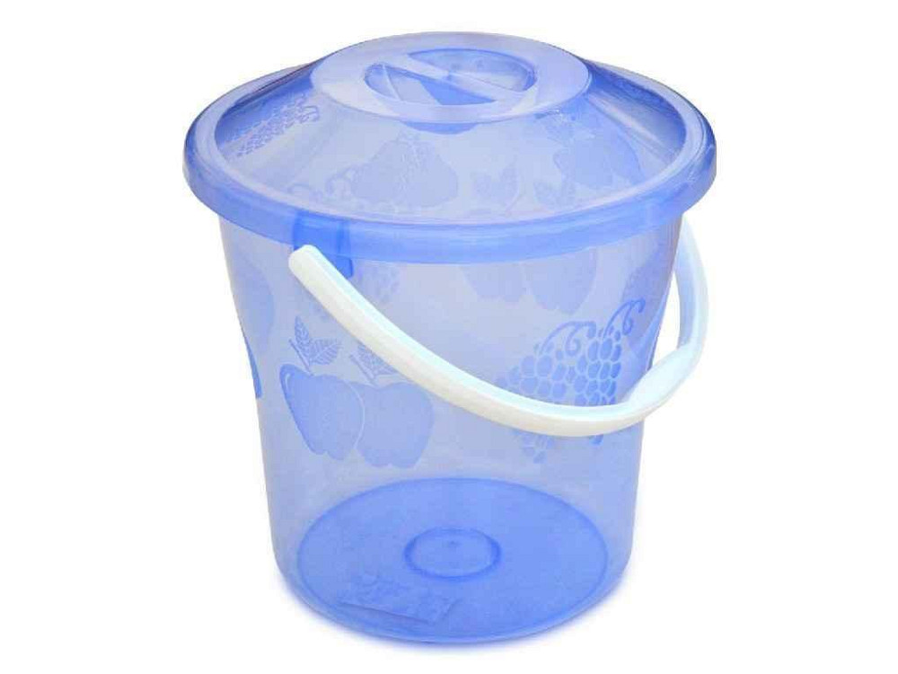 Відро "Елегант" з кришкою 12 л Харків - фото 1