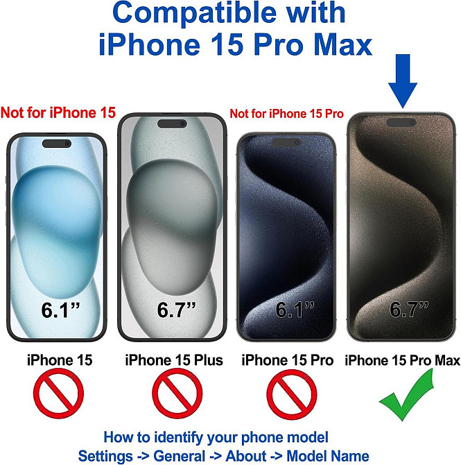 Скло захисне QSD-4packi15promax прозоре для iPhone 15 Pro Max 6.7" 4 шт загартоване 9H протиударне антишок антивідблиск Київ - фото 7
