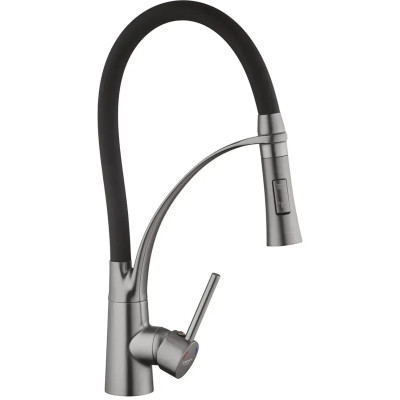 Змішувач Kroner Ersel-GRP03393BLK (CV033800) Вінниця - фото 3