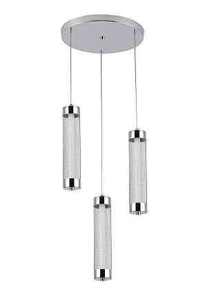 VALESO Підвісний світлодіодний світильник G 2664/3P 24W Хром Коломия