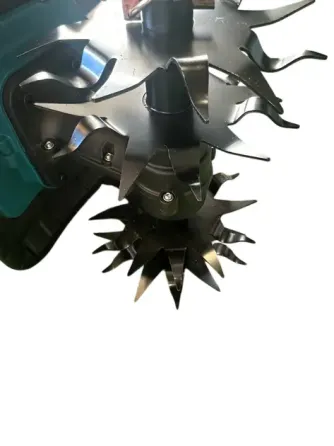 Аккумуляторный культиватор A-1039 для рыхления и прожигания огорода 2 акб 48В 2800Вт Коломия