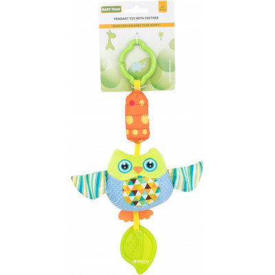 Іграшка-підвіска Baby Team дзвіночок Сова (8520_Сова) Вінниця - фото 1