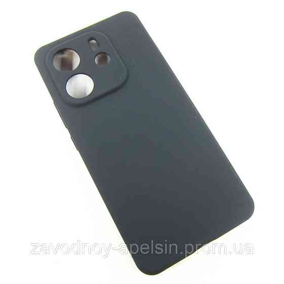 Xiaomi Redmi Note 14 4G Чехол Защита камеры Микрофибра (черный) Одесса