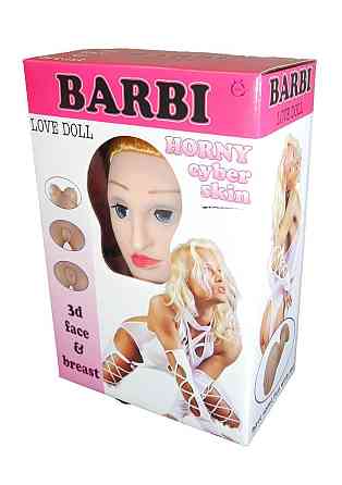 Секс лялька з вібрацією Lalka BARBI 3D Sex Aura Київ