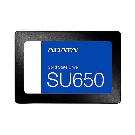 SSD диск накопичувач ADATA Ultimate SU650 480GB 2.5" SATA III 3D NAND TLC ASU650SS-480GT-R Одеса