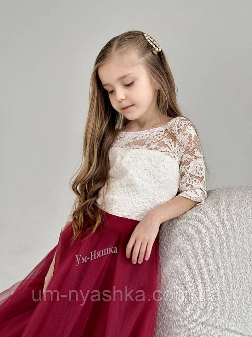 Длинное нарядное платье Мелиса на 6-7 лет Кривой Рог - изображение 10