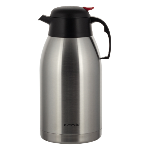 Термос "конференція" 2500мл з пластик.кришкою нержавіюча сталь Конференція KAMILLE 2217 Житомир - фото 9