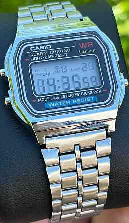 Годинник Vintage A159 silver-black | касіо A168 | часы касыо A158 Київ