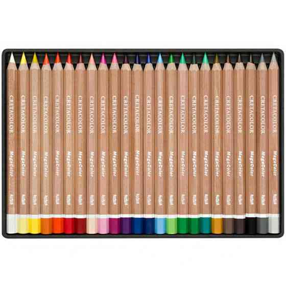 Набор цветных карандашей MegaColor 24шт Cretacolor Киев