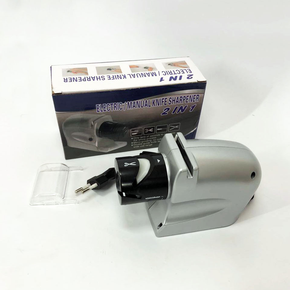 Устройство для заточки ножей ELECTRIC SHARPENER 220 В, Бытовая кухонная точилка для ножей ножниц YL-96 Ивано-Франковск - изображение 9