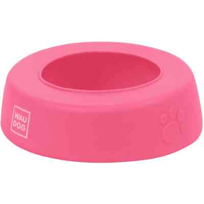 Посуда для собак WAUDOG Silicone Миска-непроливайка 750 мл розовая (50787) Винница