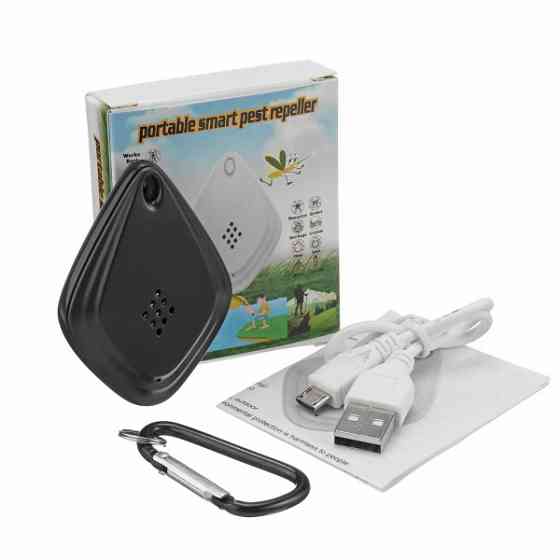 Портативный ультразвуковой отпугиватель комаров Smart USB black Днепр