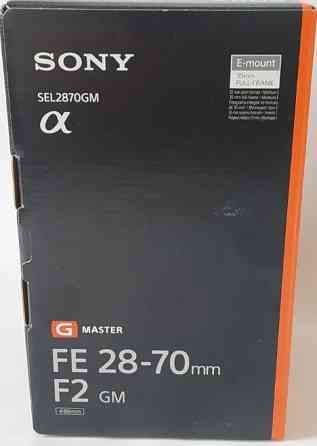 Об'єктив Sony SEL2870GM F28-70mm f/2 GM (SEL2870GM.SYX) Новий Гарантія. Харків