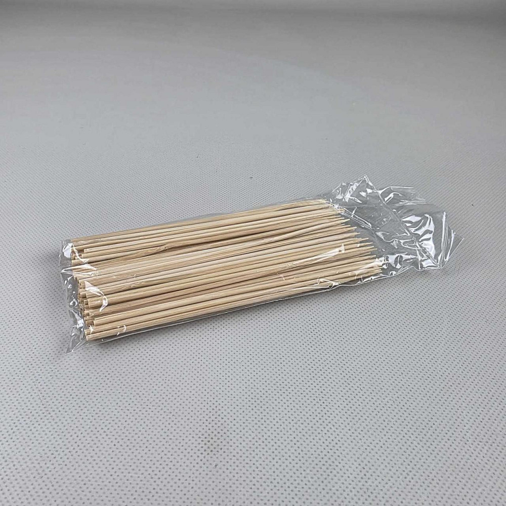 Палочка для шашлыка бамбуковые (100шт) 15см 2.5mm (НЕ ТОЧНОЕ КОЛИЧЕСТВО) (1 пачка) Харьков - изображение 7