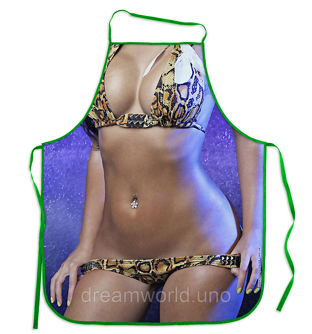 Прикольные фартуки Девушка в змеином белье Харьков - изображение 1