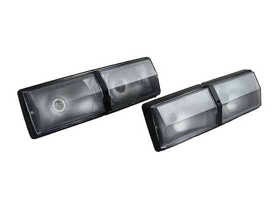 Ліхтар задній (чорний корпус) білий/білий (к-кт 2 шт) 2101 Мукачево