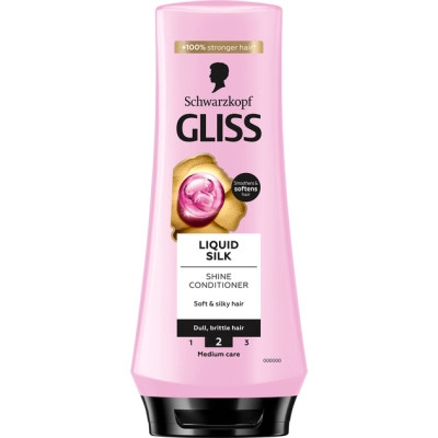 Кондиционер для волос Gliss Liquid Silk Balsam 200 мл (3838824086699) Винница - изображение 2