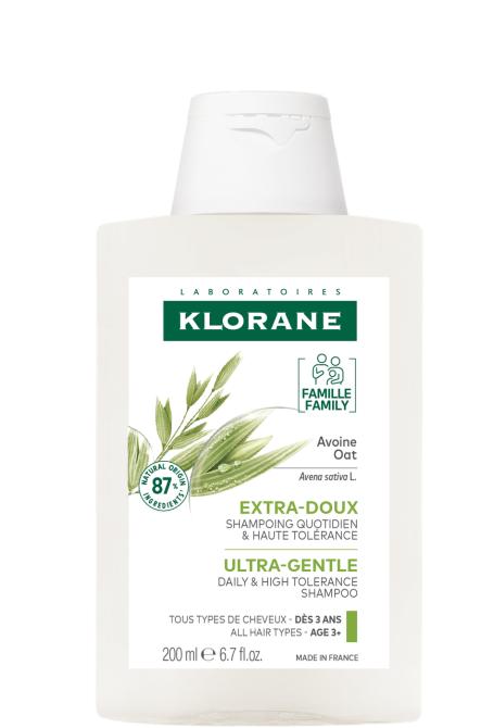 Клоран Овес шампунь для всіх типів волосся Klorane Shampooing au lait d'avoine, 200 мл new Дніпро - фото 1