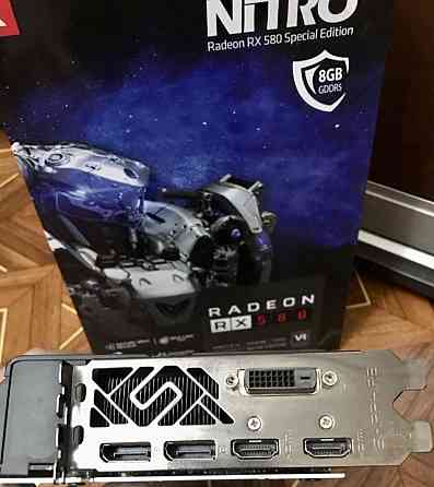 Відеокарта RX580 8Gb. Sapphire Nitro Київ