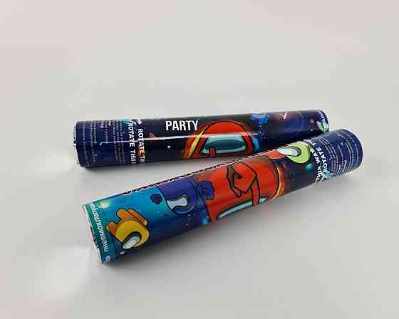 Хлопушка пневматическая Амонг Ас, 30 см 4830-26 (1 пачка) Харьков