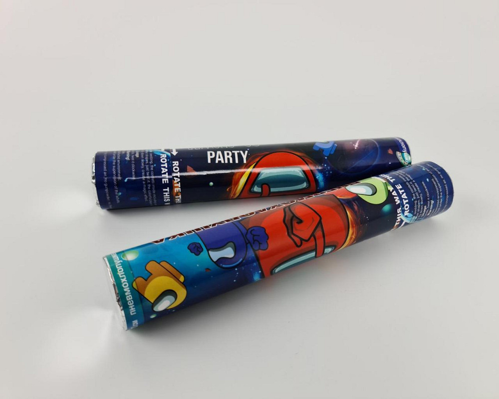 Хлопушка пневматическая Амонг Ас, 30 см 4830-26 (1 пачка) Харьков - изображение 2