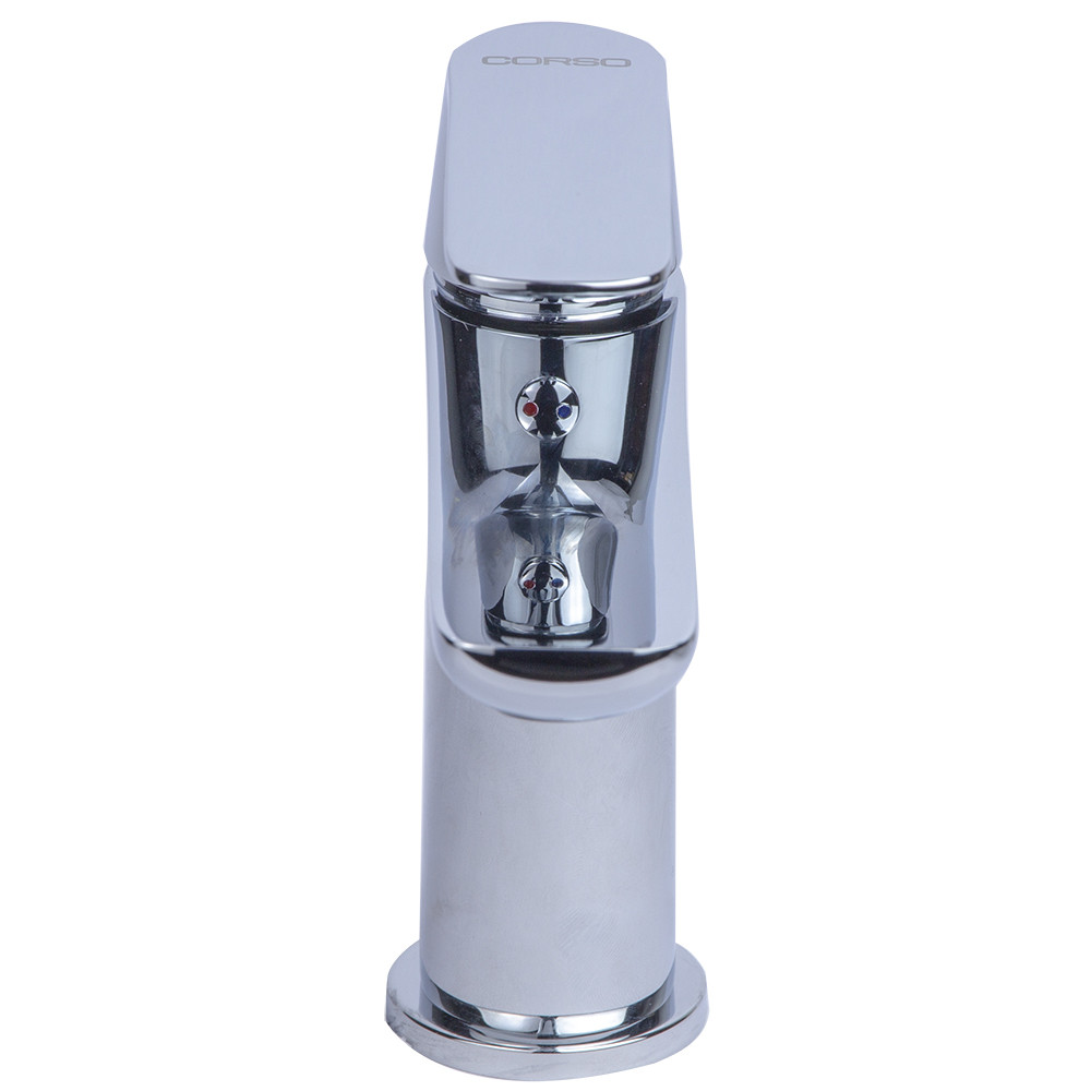 Corso Смеситель LUGANO Ø26 для раковины литой на шпильке CORSO CH-2A147C (9620000) Коломыя - изображение 6