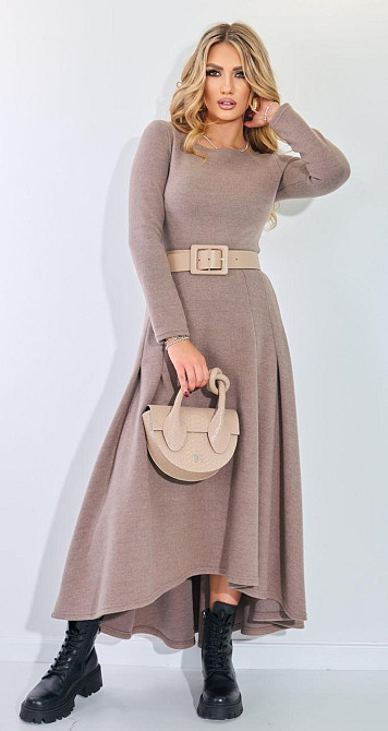 Стильное тёплое платье (42) Киев - изображение 7