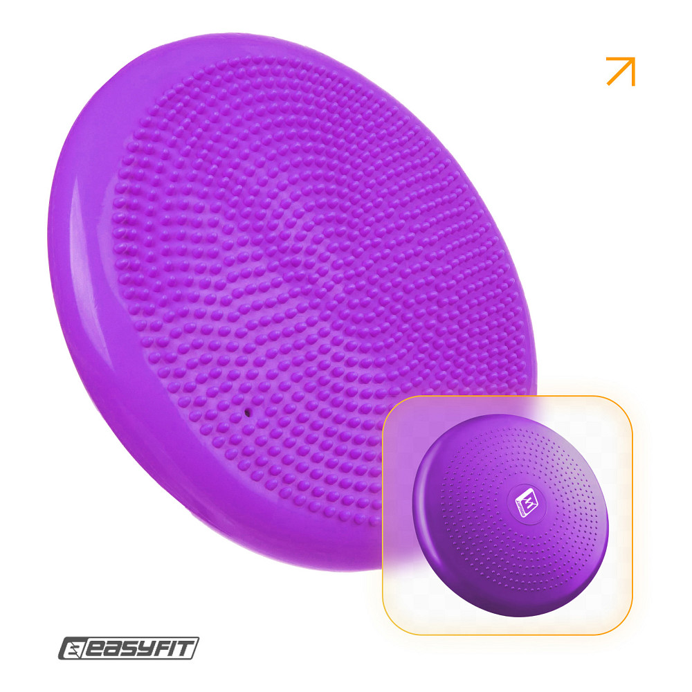 EasyFit Балансувальна масажна подушка EasyFit фіолетова Київ - фото 1