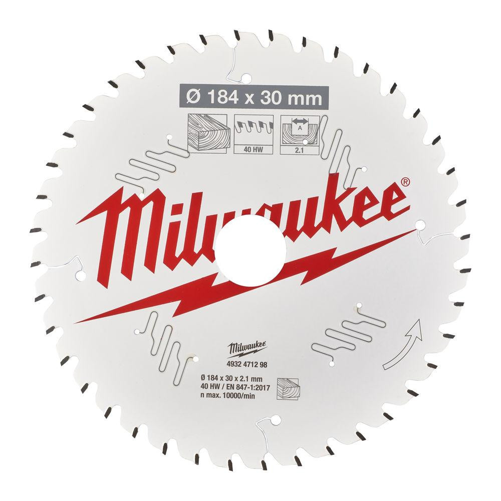 Диск пиляльний PFTE THIN KERF MILWAUKEE, O184х30х2,1мм, 48 зуб. Одеса - фото 2
