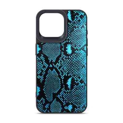 Чохол до мобільного телефона Harder Genuine Snake Apple iPhone 15 Pro Max Dark Blue (ARM76784) Вінниця