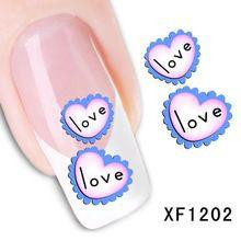 Наклейки для ногтей XF1202 Киев - изображение 1