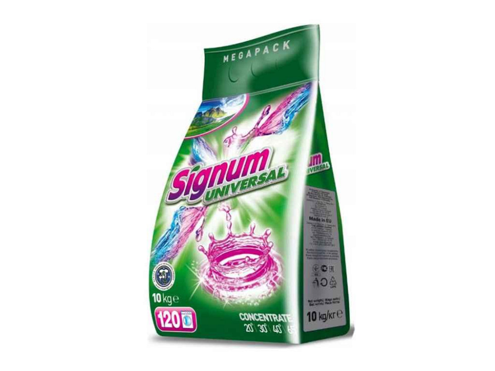 Пральний порошок універс. 10,00кг ТМ SIGNUM Solmir Київ - фото 1