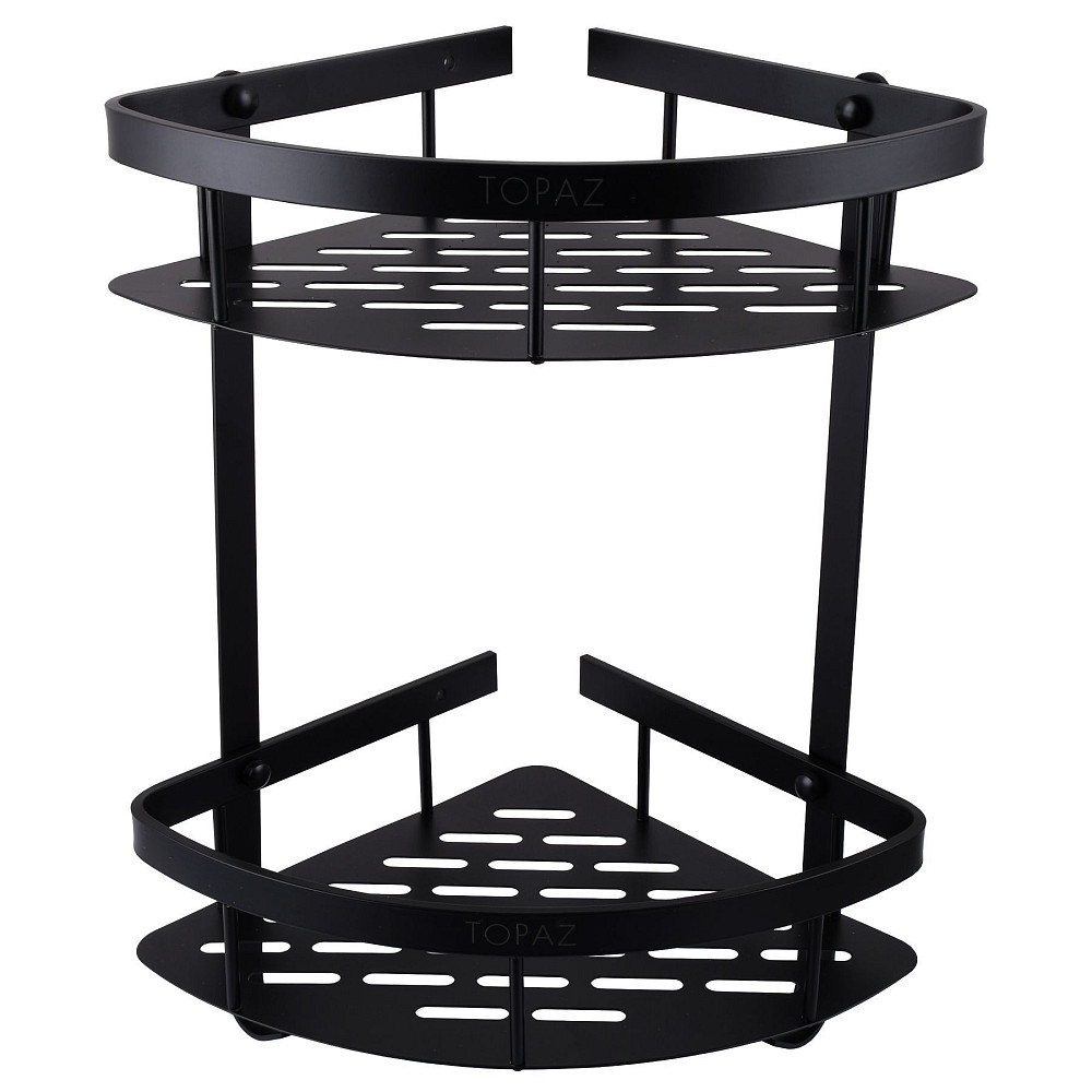 Полка подвійна кутова TOPAZ TKB-9902-BL Луцк - изображение 2