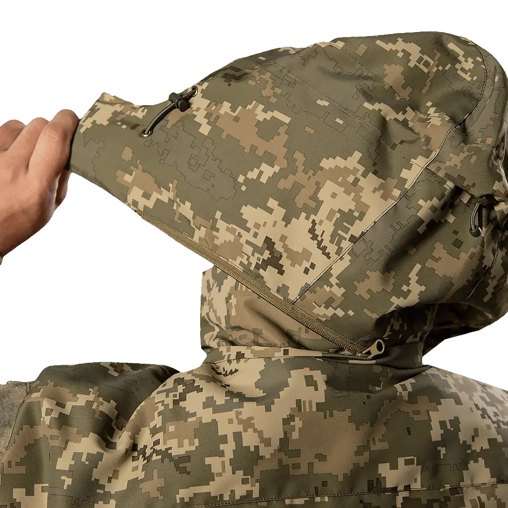 Тактическая мужская зимняя куртка Defender 7 level (Пиксель) 3XL Винница - изображение 9