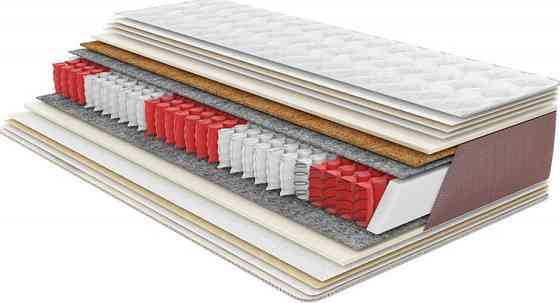 Ортопедичний матрац Делайт софт (залежна пружина - покет) TM Come-For 120х190 Харків