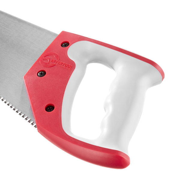 Ножівка по деревині, 450 мм, з гартованим зубом, потрійне заточування, 11 зуб/дюйм INTERTOOL HT-3162 Київ - фото 4