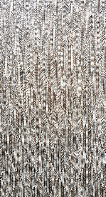 Обои виниловые на флизелине AdaWall Omega1.06х10 геометрия 3д фигуры полосы под бамбук зеленые золото 23205-4 Киев - изображение 2